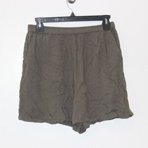 Melrose and Market  Rayon High Rise A-Line Short Women's Size M